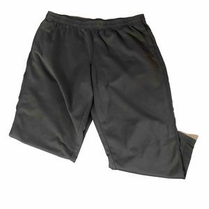 Champion Gray Jersey Wide Leg Cropped Sweatpants Size XXL